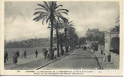 Cartoline: POSTAL A4486: Rue Croisette en Cannes - NULL