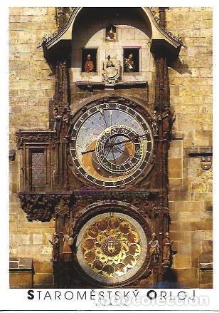 Postales: POSTAL A4680: Staromestky Orloj en Praga - Foto 1