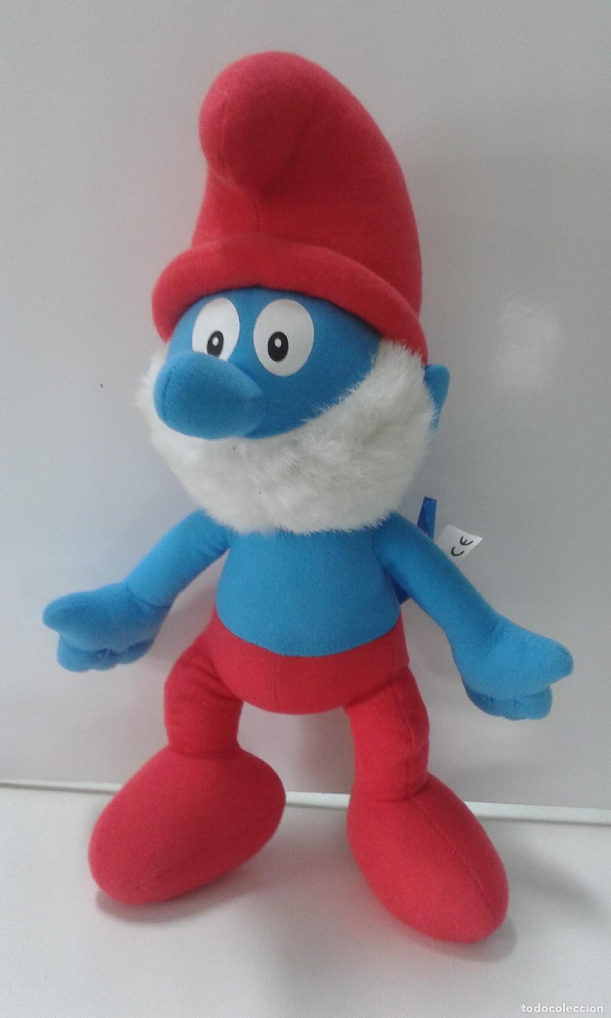 Postales: Mu&ntilde;eco Papa Pitufo