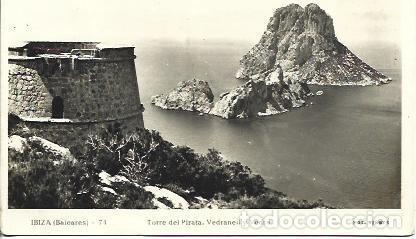 Postales: POSTAL A4366: Torre del Pirata en Ibiza - Foto 1
