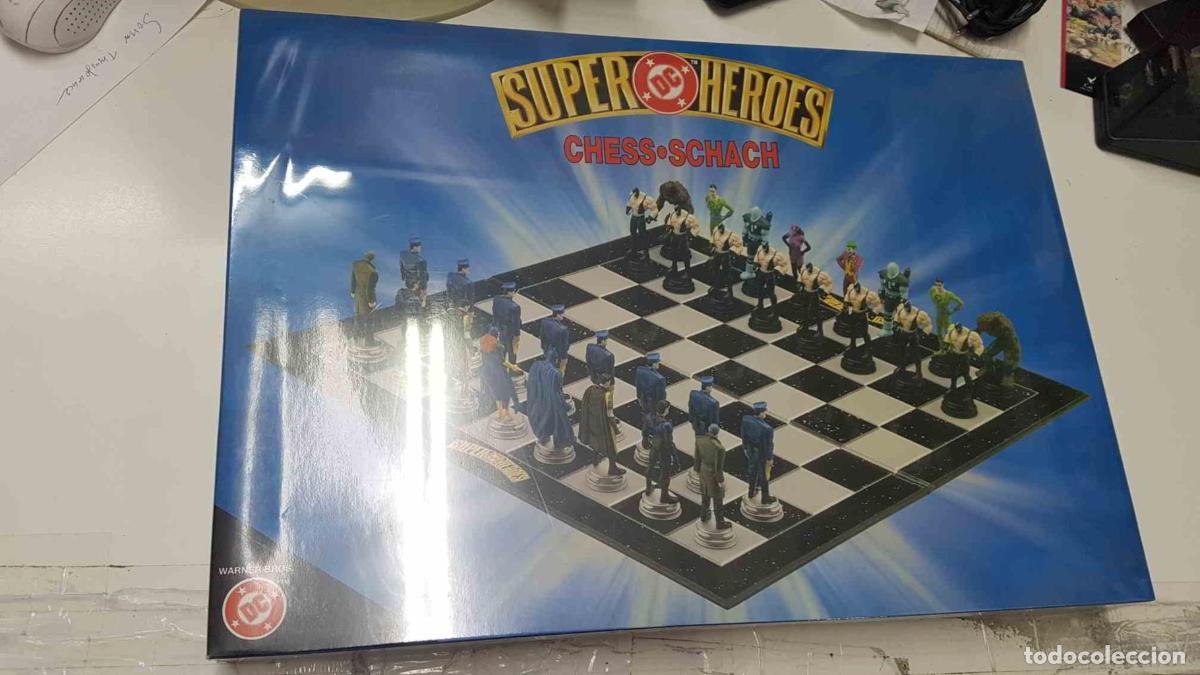 Postales: Juego de ajedrez: Super Heroes DC, Chess Schach - NULL - Foto 1