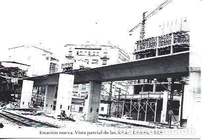 Postkarten: POSTAL A4293: Nueva estacion de Girona en obras - NULL