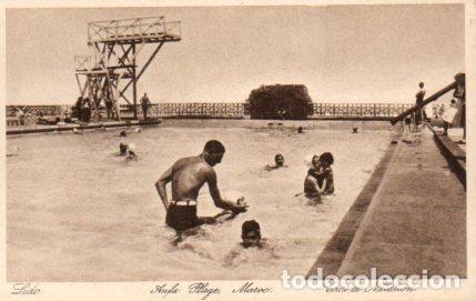 Cartoline: POSTAL PV06879: Anfa Plage, Maroc. Cours de Natation - NULL