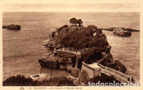 Postales: POSTAL PV06894: Biarritz, La Basta a Maree haute - Foto 1