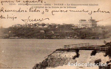 Postais: POSTAL PV07004: Dakar. Le Gouvernement General et l'Hopital de la Pointe de la Defense - NULL