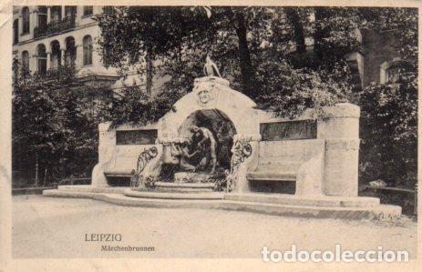 Postales: POSTAL PV07009: Leipzig. Marchenbrunnen - Foto 1
