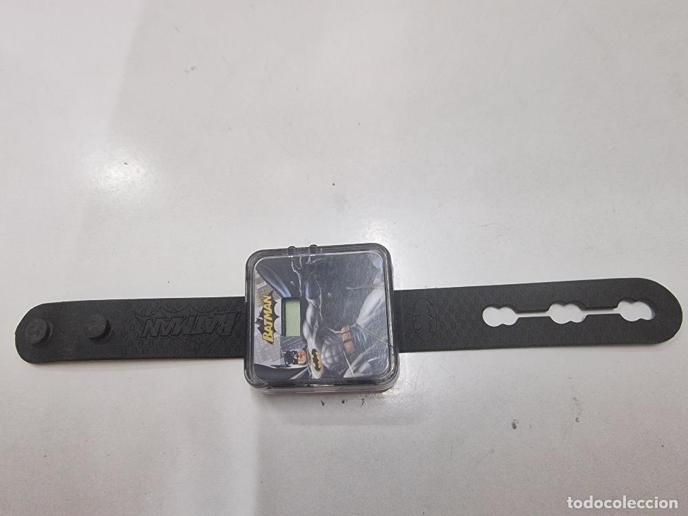 Postales: Reloj juguete de pulsera batman, promoci&oacute;n McDonald's 2015 - NULL