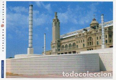 Postales: POSTAL PV06849: Detalle Estadio Olimpico de Montjuic, Barcelona (ver descripcion) - NULL
