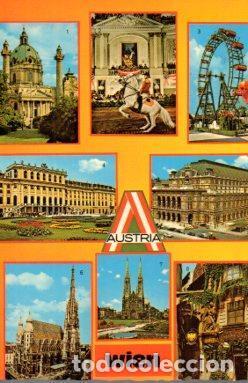 Postcards: POSTAL PV06841: Vistas varias de Viena, Austris - NULL
