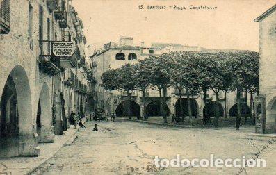 Postales: POSTAL PV06112: Pla&ccedil;a de la Constitucio a Banyoles - NULL