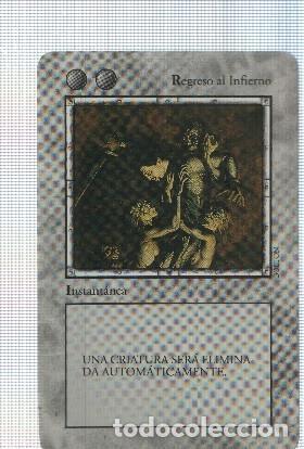 Postcards: Carta gris: Regreso al infierno - Juego de Cartas Coleccionable La Ira del Dragon. Ilustracion: Bolt