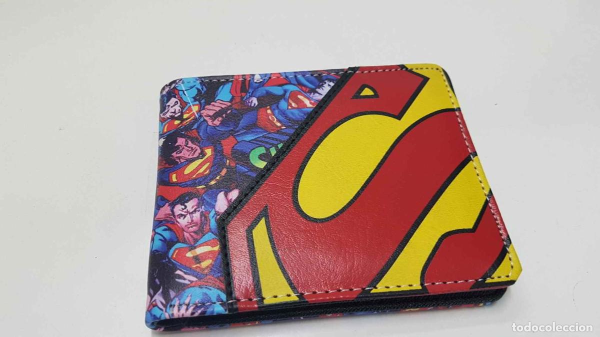 Postales: Cartera de bolsillo: Superman en multiples posiciones - NULL - Foto 1