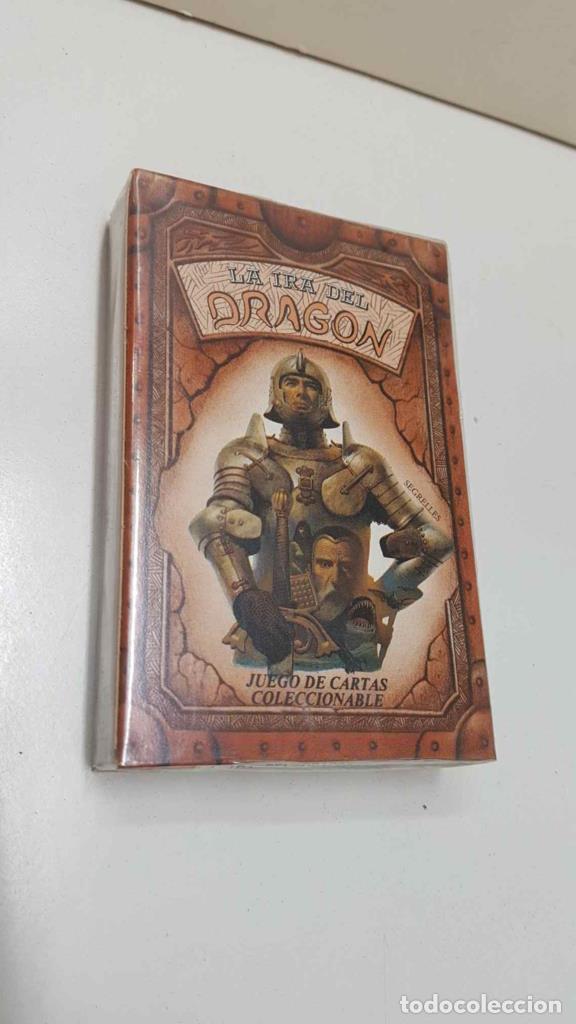 Postkarten: Vicente Segrelles: Juego de Cartas Coleccionable: (color rojo) La Ira del Dragon . 50 cartas. Naipes