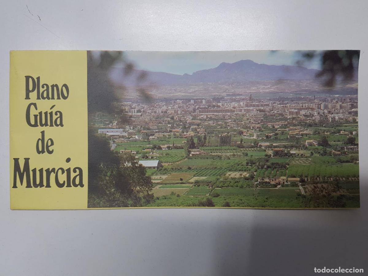 Postkarten: Plano: guia de Murcia, desplegable. Incluye mapa - NULL