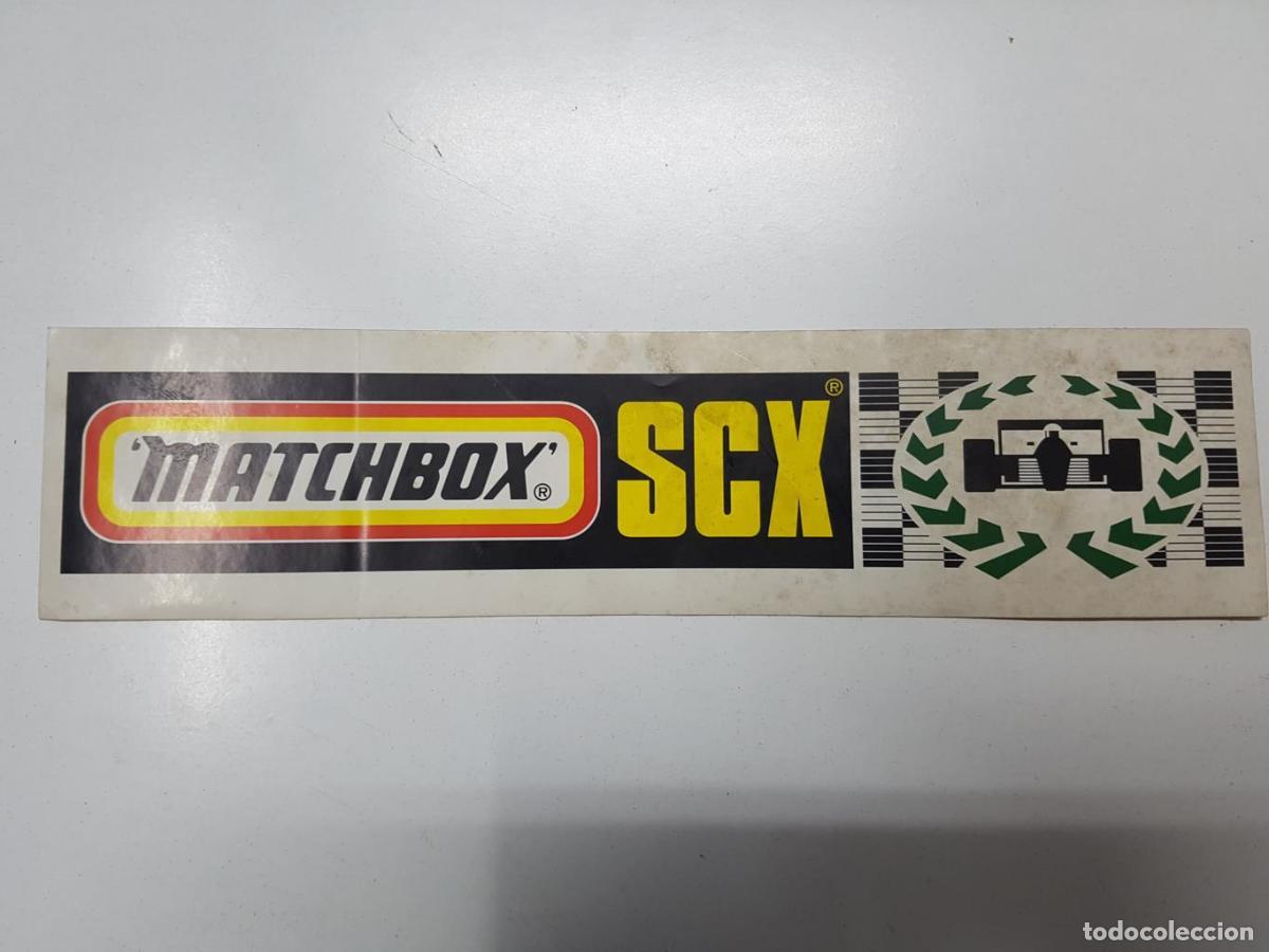 Cartoline: Pegatina: Matchbox SCX. Mactac Starliner permanent - NULL