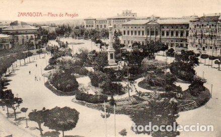 Postcards: POSTAL PV06354: Vista aerea Plaza de Aragon, Zaragoza - NULL
