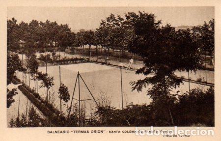 Postales: POSTAL PV06343: Balneario Termas Orion, Pista de tenis