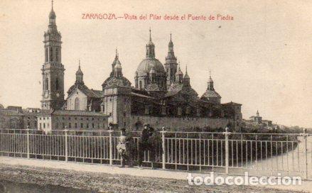 Postais: POSTAL PV06353: Vista del Pilar desde el Puente de Piedra, Zaragoza - NULL
