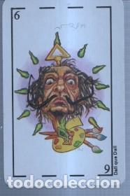 Postales: Baraja El Jueves: carta con Salvador Dali -