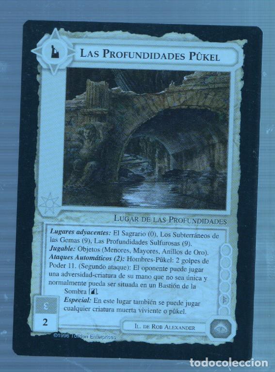 Postales: Carta El Se&ntilde;or de los anillos: Servidores de la oscuridad: LAS PROFUNDIDADES PUKEL - NULL