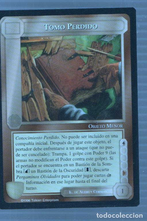 Postales: Carta El Se&ntilde;or de los anillos: Servidores de la oscuridad: TOMO PERDIDO - NULL