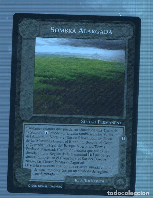 Postales: Carta El Se&ntilde;or de los anillos: Servidores de la oscuridad: SOMBRA ALARGADA - NULL