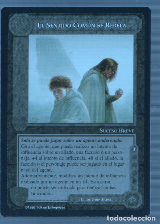 Postales: Carta El Se&ntilde;or de los anillos: Servidores de la oscuridad: EL SENTIDO COMUN SE REBELA - NULL