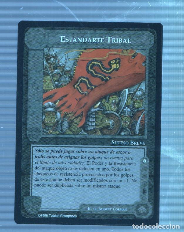 Postales: Carta El Se&ntilde;or de los anillos: Servidores de la oscuridad: ESTANDARTE TRIBAL - NULL