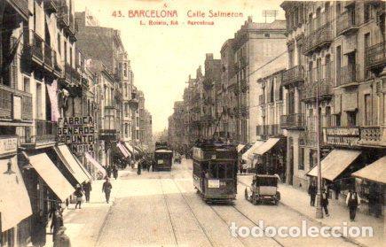 Postkarten: POSTAL PV06298: Calle Salmeron en Barcelona