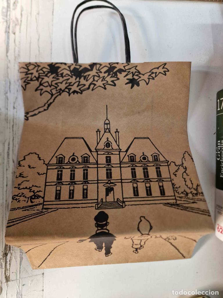 Postales: Bolsa de papel: Tintin - Castillo de Moulinsart - NULL