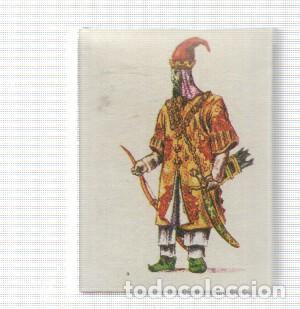 Cartoline: Caja de Cerillas: Gengis Khan emperador de Asia, Siglo XIII. dibujo de Abelenda