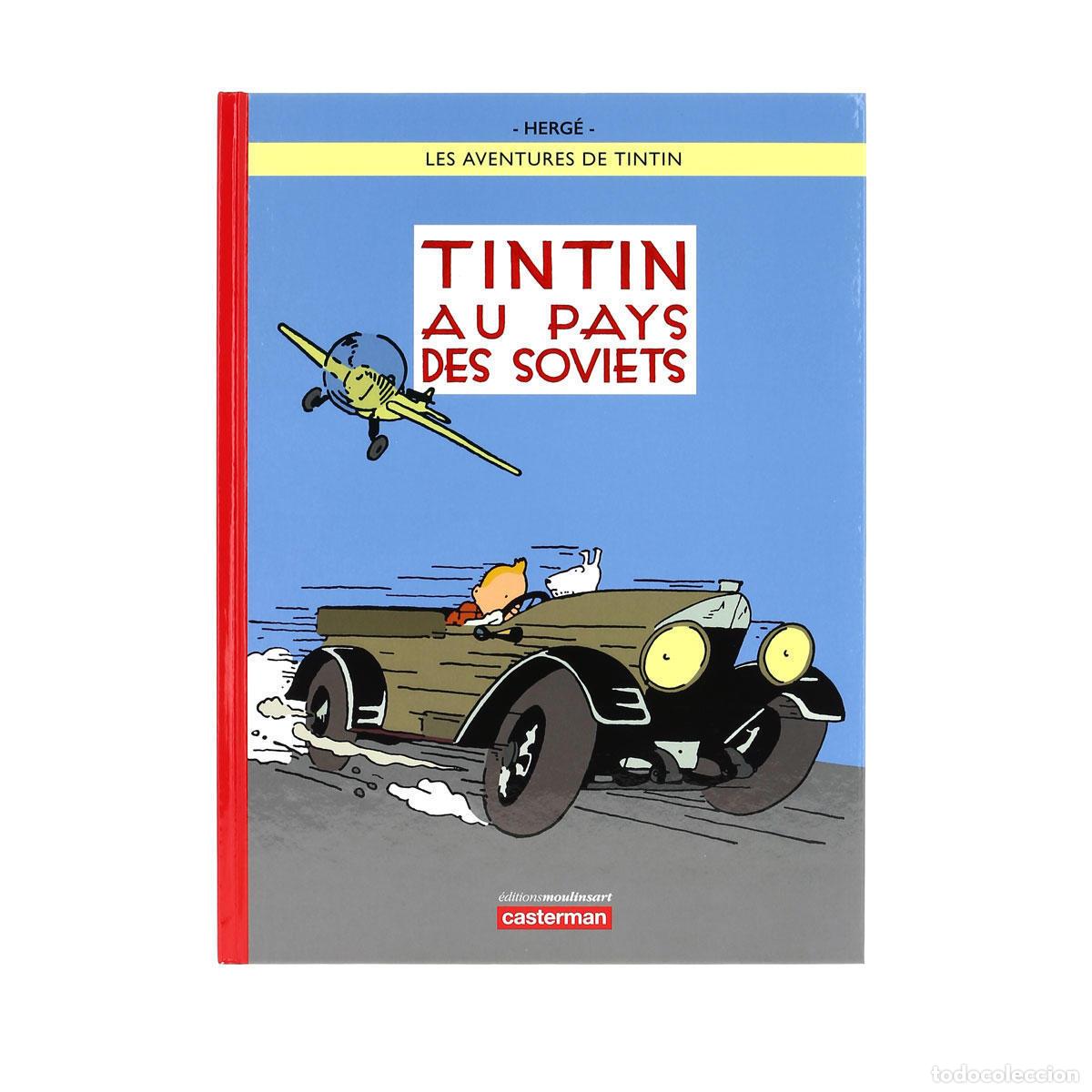 Postkarten: Les aventures de Tintin: Tintin au pays des soviets - Herge