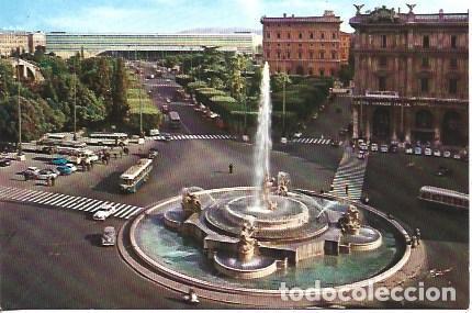 Postales: POSTAL A5083: Plaza Esedra en Roma - Foto 1