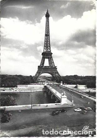 Postales: POSTAL A5283: Tour Eiffel y Puente de Iena en Paris - Foto 1