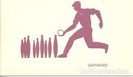 Postales: POSTAL A4817: Folklore de Espa&ntilde;a. Santander - Foto 1