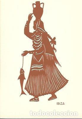 Postales: POSTAL A4808: Folklore de Espa&ntilde;a, Ibiza - Foto 1