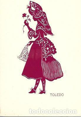 Postales: POSTAL A4803: Folklore de Espa&ntilde;a, Toledo - Foto 1