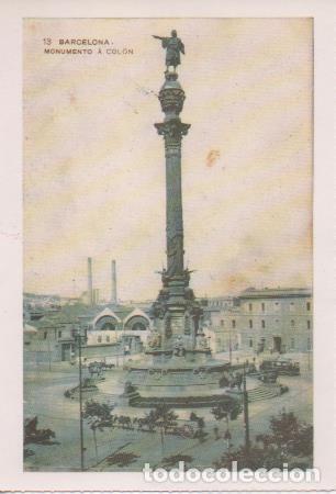 Postkarten: Postal E07654: Las Mas Bellas Postales del Siglo XIX y XX. Barcelona, Monumento a Col&oacute;n - Varios