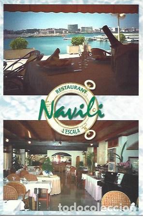 Cartes Postales: POSTAL A5821: Restaurante Navili en L'Escala - NULL