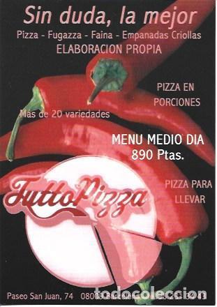 Postkarten: POSTAL A5680: Publicidad de Tutto Pizza en Barcelona - NULL