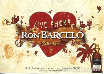 Postales: POSTAL A5879: Publicidad Ron Barcelo - Foto 1