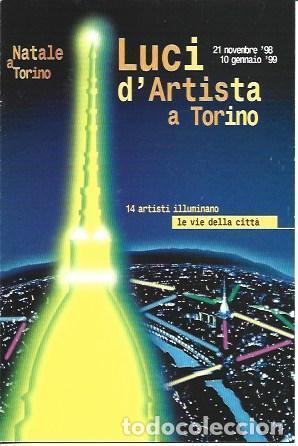 Postales: POSTAL A5384: Luci dArtista en Torino - Foto 1