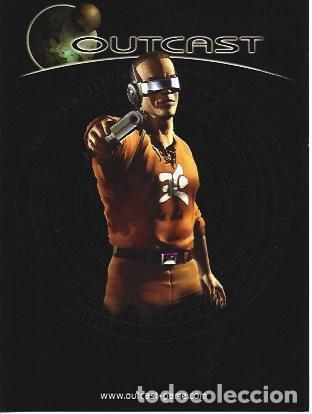 Cartoline: POSTAL A5606: Publicidad juego Outcast - NULL