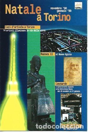 Postcards: POSTAL A5558: Natale a Torino. Exposiciones - NULL