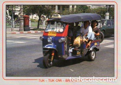 Postkarten: POSTAL PV07014: Tuk-Tuk car in Bangkok, Thailand - NULL