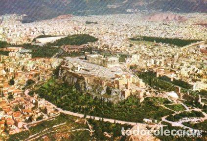 Postkarten: POSTAL PV07035: Vista aerea de Atenas y del Partenon, Grecia - NULL