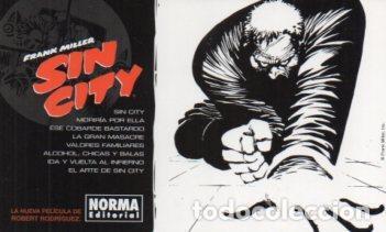 Postais: POSTAL PV07325: Publicidad Sin City pelicula de Robert Rodriguez - NULL