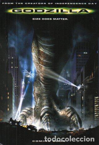 Postais: POSTAL PV07272: Publicidad pelicula Godzilla - NULL