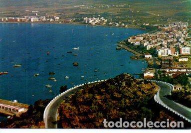 Postcards: POSTAL PV07630: Su mar y el Pla de l'Emporda desde Puig Rom en Rosas, Gerona - NULL