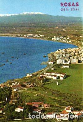 Cartes Postales: POSTAL PV07685: La nieve de los Pirineos desde la villa de Rosas, Gerona - NULL